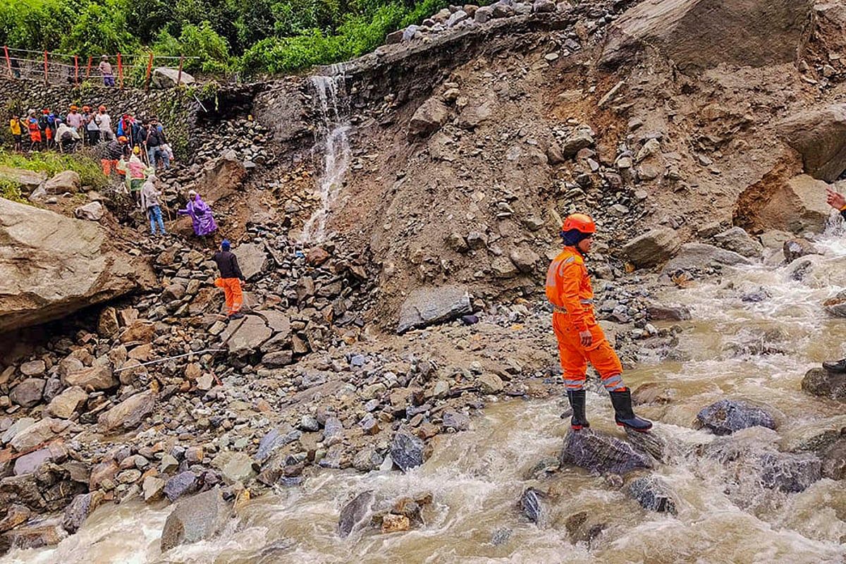 Rescue work underway after cloudbursts in Rudraprayag_1